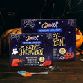 BestBy08/26 Halloween Pumpkin Lollipop Candy Individually Wrapped 12 Pack