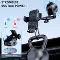 BIVGAZA Military-Grade Car Phone Holder Universal Thick Case Friendly Black