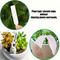 meumtuu 200 PCS White Plastic Plant Labels Garden Markers PVC PVCPL-200W