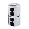 TA-VIGOR 8mm to 8mm Shaft Coupling D25xL40mm Aluminum Alloy Rigid Coupler