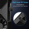 SYBECHATF RTX 4090 16Pin to 4x8Pin PCI-E 5.0 Sleeved Cable 14in Black