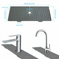 Kitchen Sink Splash Guard Silicone Faucet Mat Drip Catcher Multipurpose