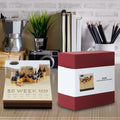 Time Piece 2025 Desk Calendar 3D Carving LED Light Castle Desktop