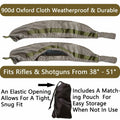 Miaking Quick Release Shotgun Rifle Sock Sleeve Brown Size 38-51in