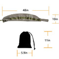 Miaking Quick Release Shotgun Rifle Sock Sleeve Brown Size 38-51in