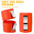 3PCS Stainless Steel Egg Cracker Tool Set Handheld Kitchen Opener Peeler