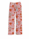 BRIEF INSANITY Women's Groovy Valentine Lounge Pajama Pants Size L
