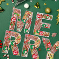 Merry Cardboard Letter Box 12'' Fillable Tray Charcuterie White