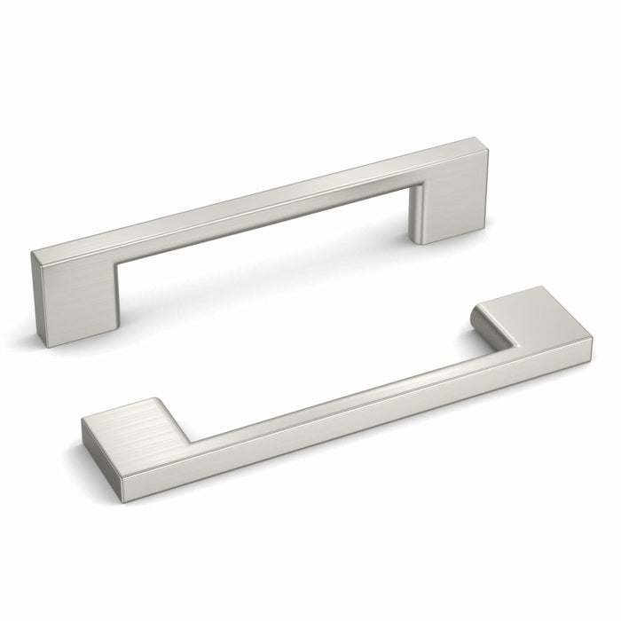 Haliwu 6 Pack Black Cabinet Handles 3-3/4 Inch Hole Center Modern Pulls