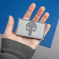 Bluyellow Tactical Skull Embroidered Patches Gray 3x2in 2pcs Set