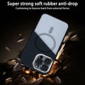ATUTEN iPhone 16 Pro Max Case Magnetic Shockproof Grey 6.9 Inch