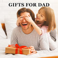 Zaamwoyy Dad Gifts Keychain from Daughter Son Birthday Christmas Gift