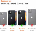 buccilly iPhone 12/12 Pro TPU Shockproof Case Azure Slim Soft Cover