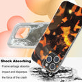 buccilly iPhone 12/12 Pro TPU Shockproof Case Brown Tortoise Shell
