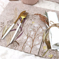 Casaido Table Placemats Set of 6 Heat Resistant Non Slip Green 17x12