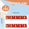 Aiyorse Basketball Tablecloth 71x43in Disposable Waterproof Plastic Table Cover