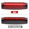 EATAKWARD 8K5945097 Tail High Mount Brake Stop Light Black Red Housing