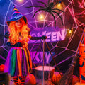 Goklmn Spider Webs Halloween Decorations Outdoor 10.5ft 7 Coils White