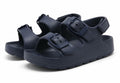 INMINPIN Toddler Boys Girls Buckle Sandals Adjustable Back Strap Navy Size 5