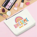 Sldpngo 17th Birthday Makeup Bag Cosmetic Pouch Girls Pink