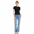 Pnosnesy Women's Slim Fit Casual Short Sleeve T-Shirt Size M