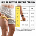 POWER GUIDANCE Fitness Knee Wraps 5mm Thickness 2 Pack Size M