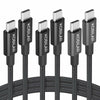 Kobilar USB C to USB C Cable 60W Fast Charging 3 Pack Multi-Length