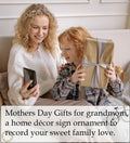 Gaoikerr Grandma's Brag Board Picture Frame Gift Black Grandkids Display