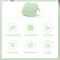 iMotion Menstrual Cup & Sanitary Napkin Storage Bag Green Portable Pouch