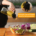 SMELHA Olive Oil Dispenser Vinegar Bottle 18.6oz 550ml Leakproof BPA Free