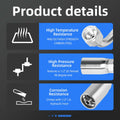10 pcs Hydraulic 5/16" Hose x 3/4" JIC 37° Female 90° Elbow Fittings