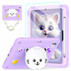 TOMORRY iPad Pro 11 Inch Case 2024 M4 5th Gen Purple with Screen Protector