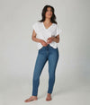 Alexa-STB High-Rise Skinny Jeans Stone Blue Size 29