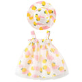 Baby Girls Strawberry Tutu Dress Mesh Pink Outfit Set Size 12-18 Months