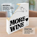 Bar Desk Decor Wooden Box Sign Wine Lover Gifts Home Kitchen Dining Room
