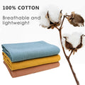 YCHWFF Muslin Baby Lounger Cover 2 Pack Organic Cotton Removable Slipcover