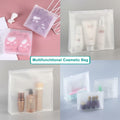 PIYIENR Clear Makeup Bag Set 5 Pcs Large PVC Waterproof Transparent Organizer