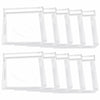 PIYIENR Clear Makeup Bag Set 5 Pcs Large PVC Waterproof Transparent Organizer