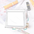 PIYIENR Clear Makeup Bag Set 5 Pcs Large PVC Waterproof Transparent Organizer
