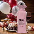 Mimi Wine Gift Bag Grandma Gifts Pink Birthday Mother's Day