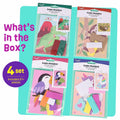 LAOESE Mosaic Sticker Craft Kit Kids Easter Gift Creative Activity Ages 3+