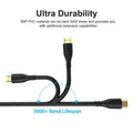 Jorenca HDMI 2.0 Cable 6ft Ultra High Speed 4K@60Hz Gold Plated Connector