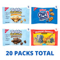 BestBy05/25 Nabisco Fun Shapes Variety Pack Cookies 20 Snack Packs Animal