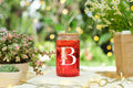 NewEleven Personalized Monogrammed Coffee Glass 16oz Letter D Women