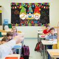 Back to School Photo Backdrop Banner Welcome Back 43x71 Inch Classroom Decor