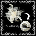 globazoe Fascinator Derby Hat Women Vintage Headband Hair Accessory Beige