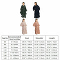 Muslim Girl Abaya Kaftan Dress Dark Green 7-8Y Long Sleeve Eid Ramadan Wear