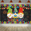 Back to School Photo Backdrop Banner Welcome Back 43x71 Inch Classroom Decor