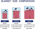 Poitvd Super Soft Flannel Throw Blanket for Mom Anniversary Gift White