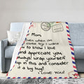 Poitvd Super Soft Flannel Throw Blanket for Mom Anniversary Gift White